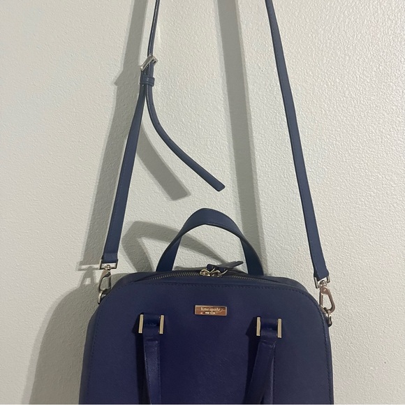 Kate Spade Newbury Lane Navy Tote Bag - Picture 12 of 15